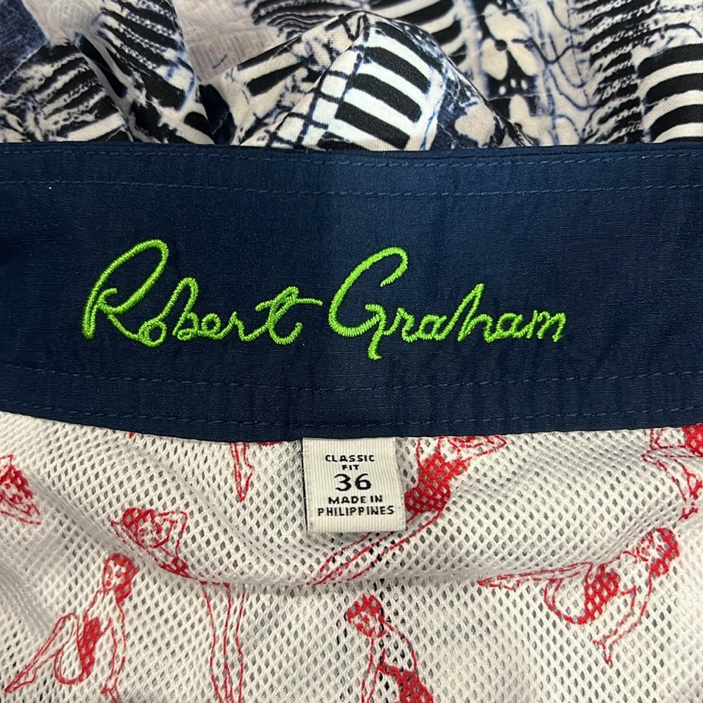 Robert Graham Patterned Swim Trunks - image 7